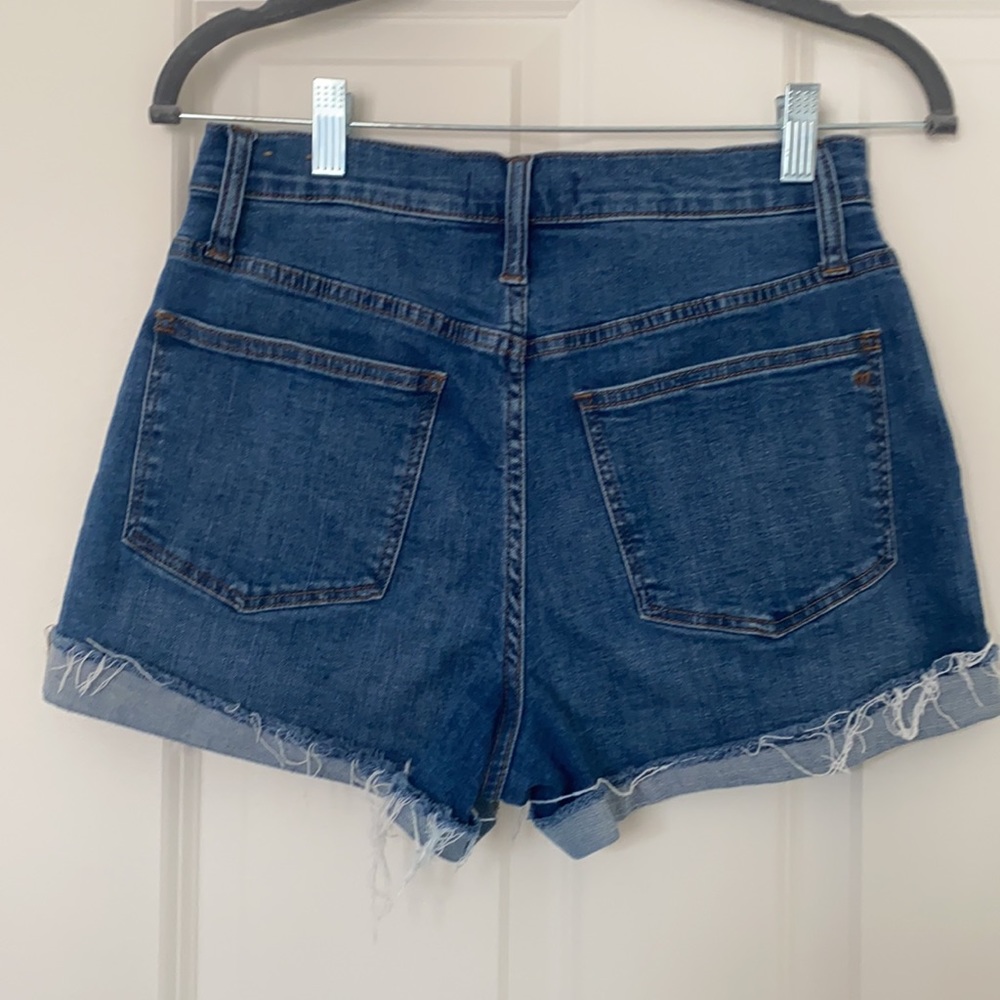 Madewell High Rise Denim Shorts - Picture 2 of 4
